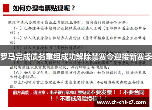 罗马完成债务重组成功解除禁赛令迎接新赛季